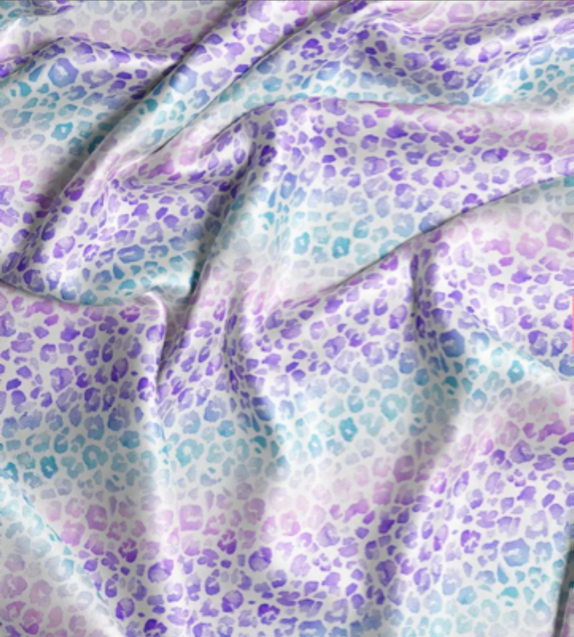 Pastel Leopard Scrunchies