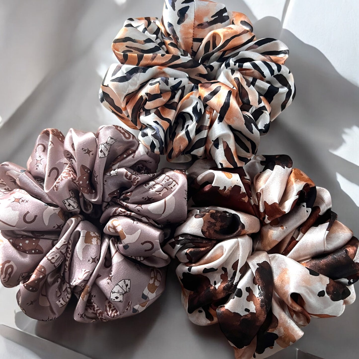 Tiger Scrunchie