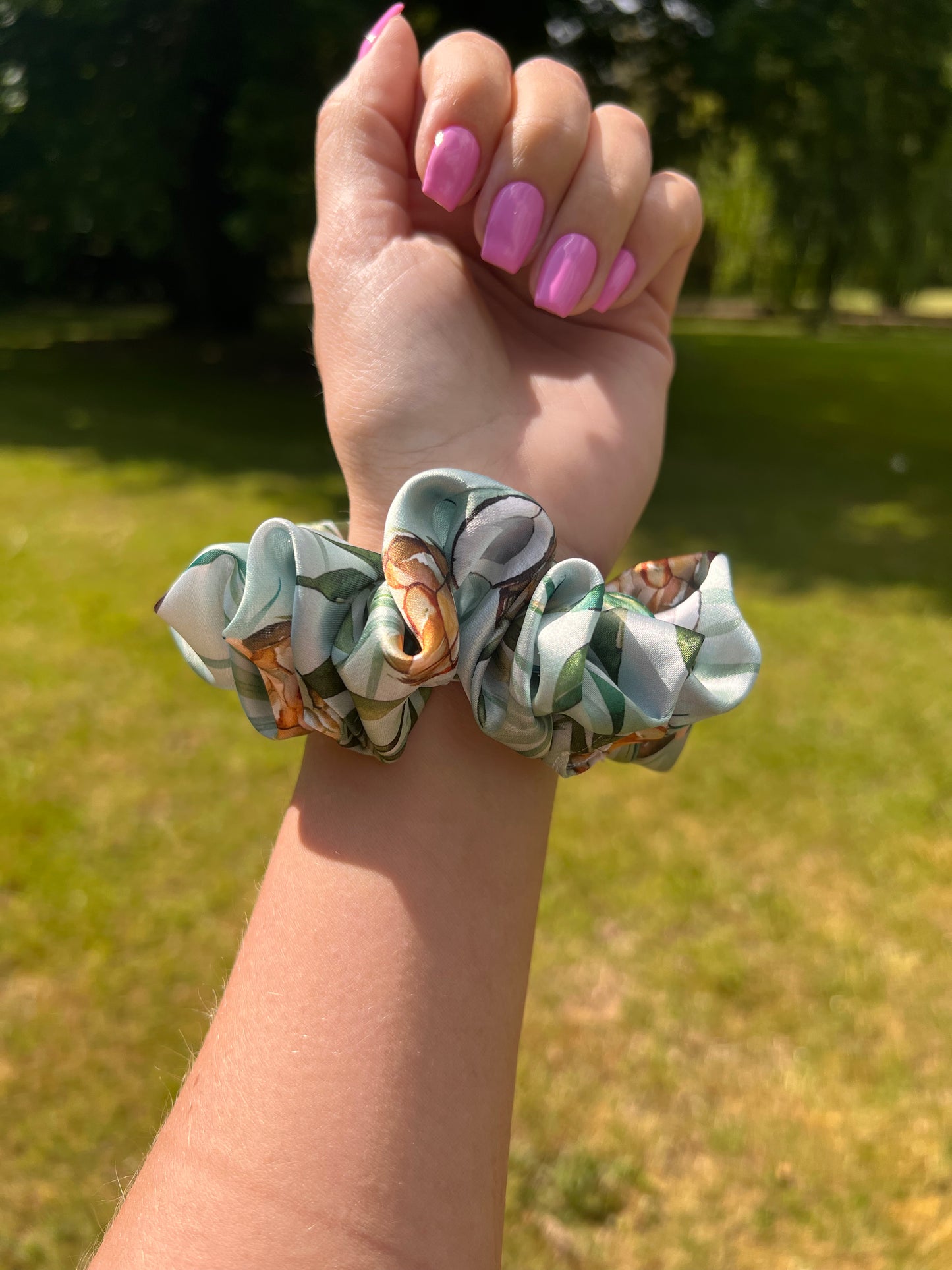 Tropical Scrunchie