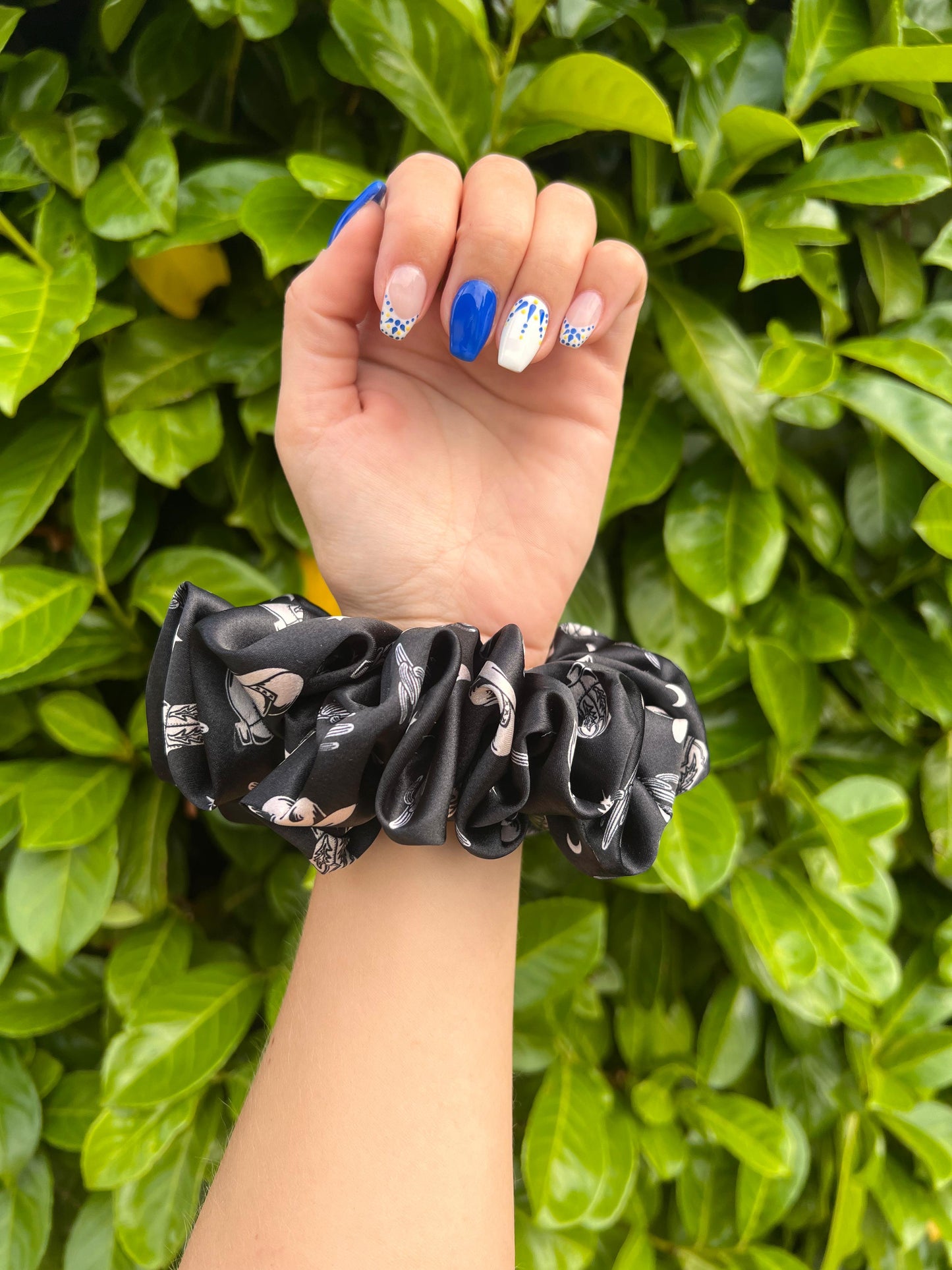Black Western Scrunchie